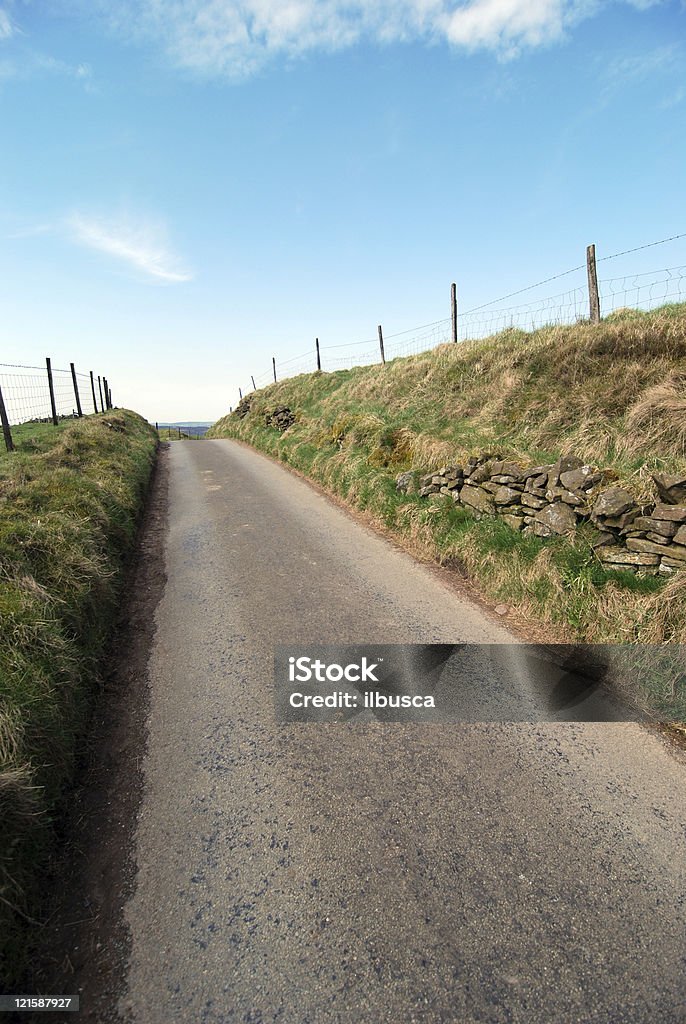 Englische Landschaft peak district - Lizenzfrei Anhöhe Stock-Foto