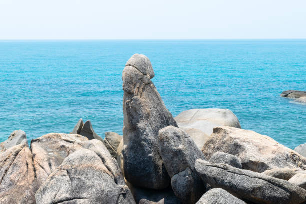 istock Hin Ta and Hin Yai rocks in Thailand 1215880277