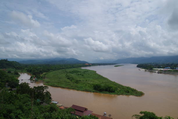 istock Golden Triangle in Chiang saen 1215881750