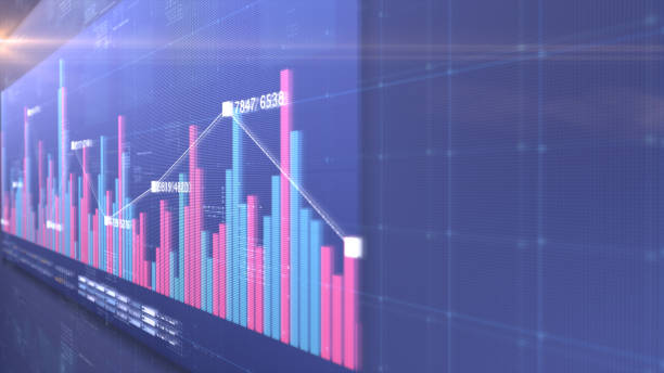 istock Business Infographic Screen Presentation 1215882344