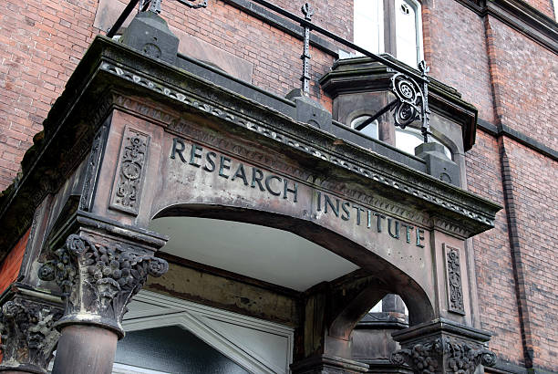 istock Old research institute entrance 121588419