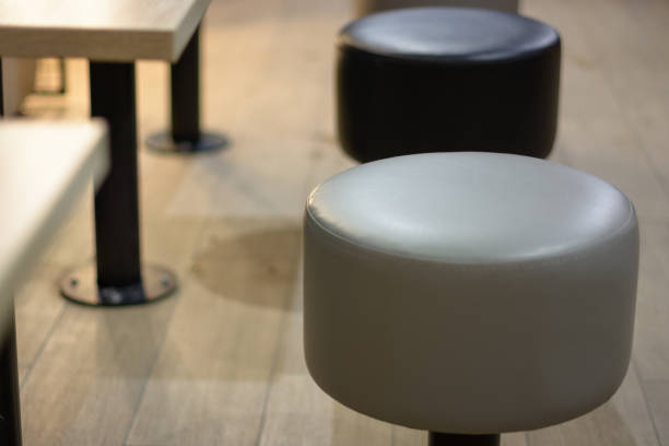 istock Empty chairs in the cafe. Quarantine during coronavirus infection 1215887910