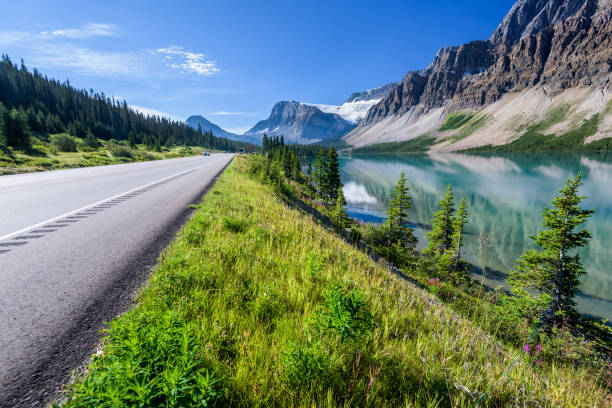 istock Bow lake, Banff National Park, Alberta, Canada 1215888402