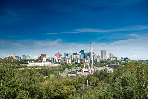 Beautiful Edmonton city, Alberta, Canada