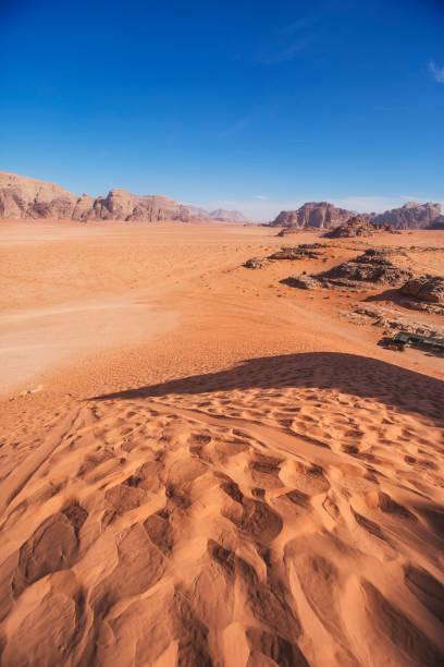 istock Sand Dune in the Wadi Ram desert. Jordan 1215888826