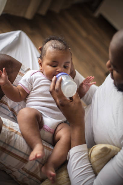 istock I always make sure my baby drinks her bottle. 1215892086