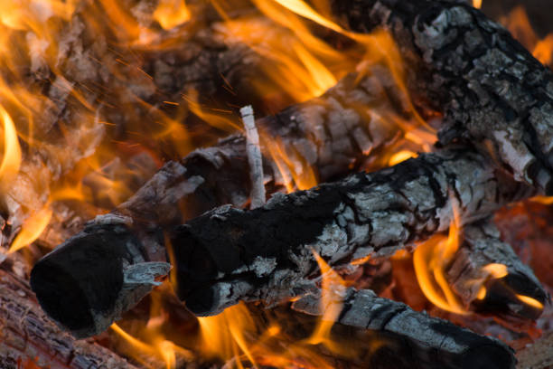 istock A big red bonfire closeup 1215897595