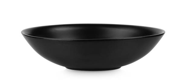 istock black bowl isolated on white background 1215898729