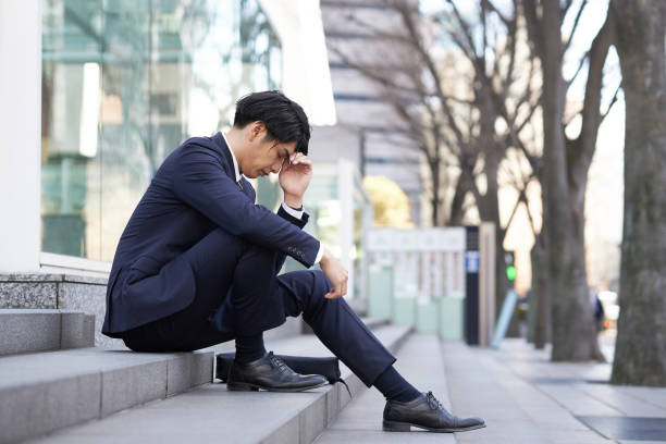 istock A Japanese male businessman 1215899365