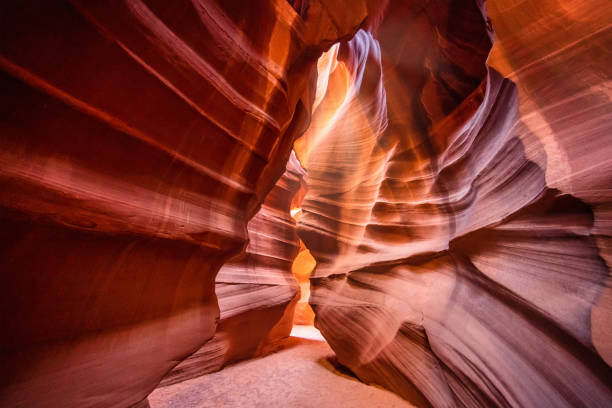 Moody Light Inside Arizona Antelope Canyon