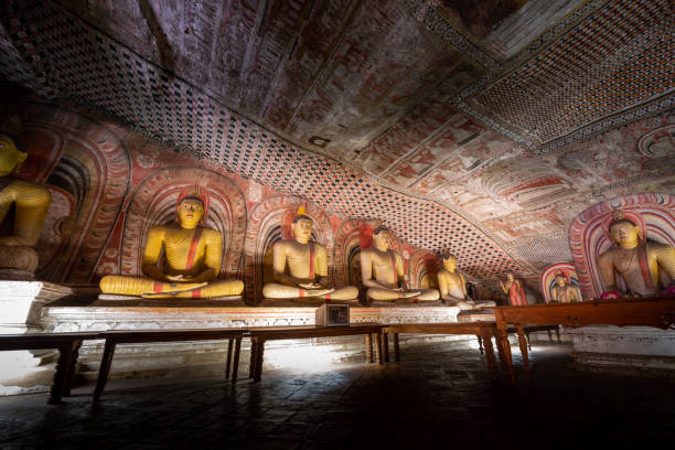 istock Dambulla cave temple in Dambulla, Sri Lanka 1215907619