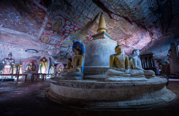 istock Dambulla cave temple in Dambulla, Sri Lanka 1215907623