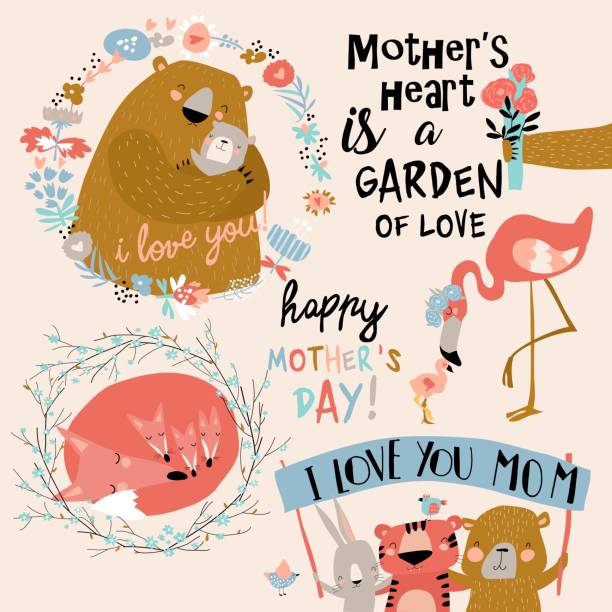 63 Mama And Baby Bear Illustrations & Clip Art - iStock