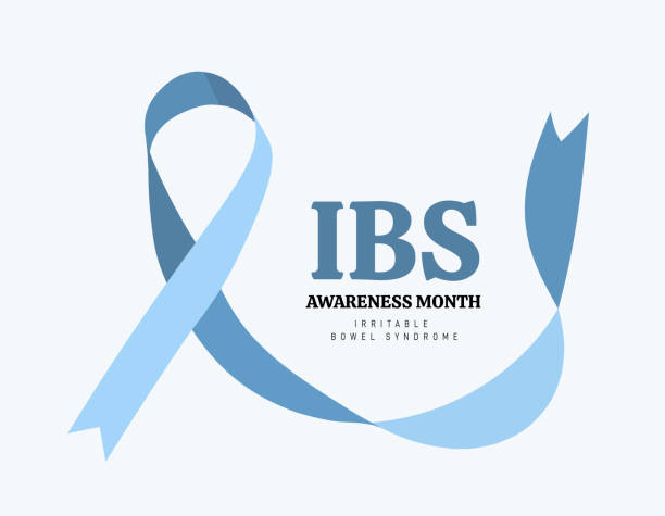 Irritable Bowel Syndrome (IBS) Awareness Month. Vector illustration vector art illustration