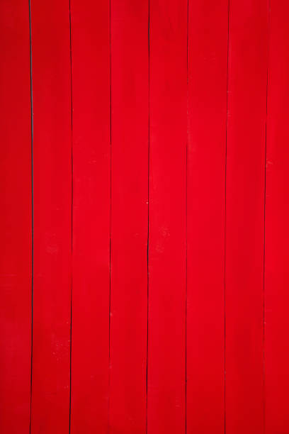istock Red wooden wall wooden texture plank pattern 1215913065