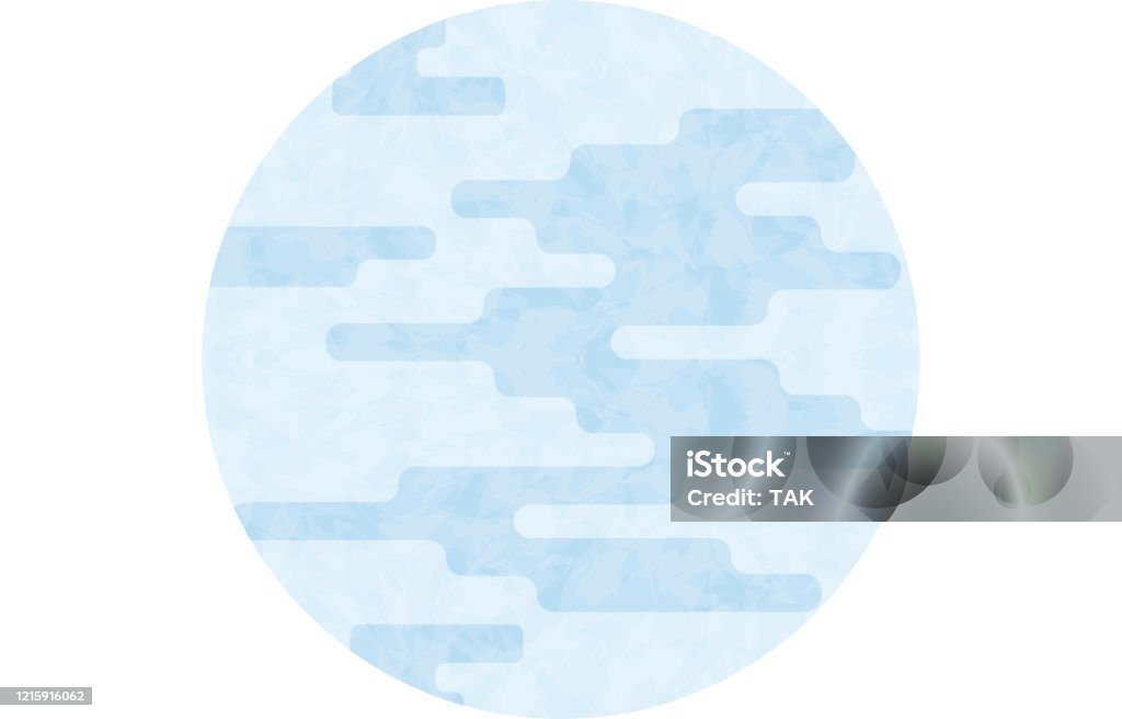 Haze Patterns Round Frame Material With Haze Pattern Stock Illustration - Download ...