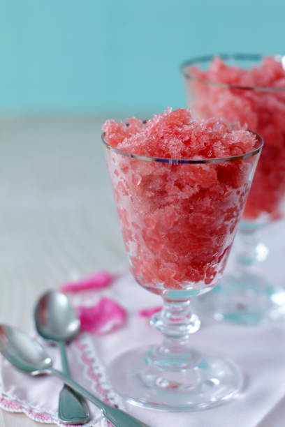 istock cold drink with roses, fresh and delicious 1215918201