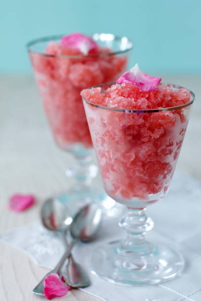 istock cold drink with roses, fresh and delicious 1215918793