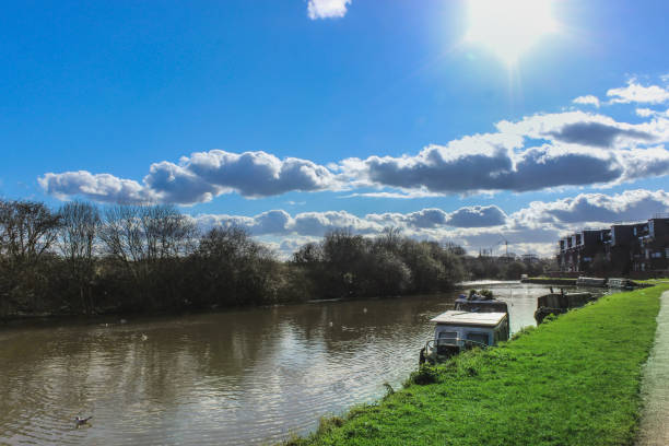 istock Walthamstow Canal Sunshine 1215920894