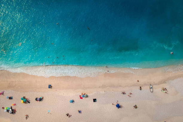 istock Myrtos beach at Kefalonia 1215921498