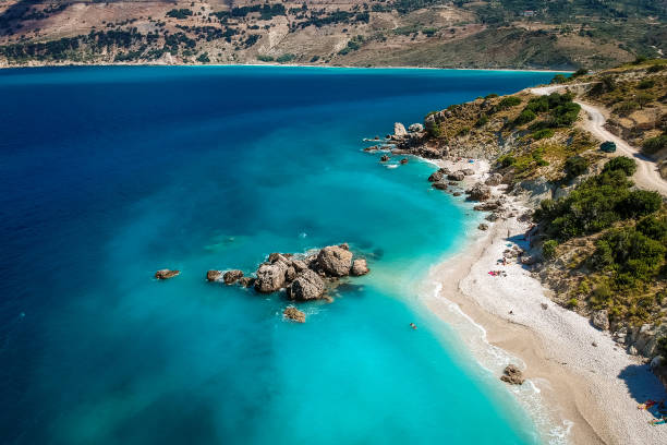 istock Vouti beach at Kefalonia 1215921525