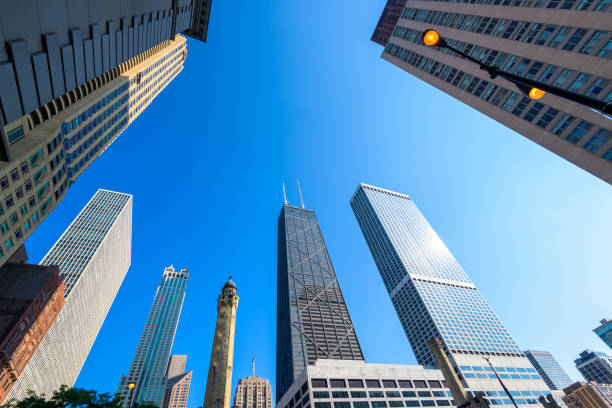istock Chicago city skyline, USA 1215923773