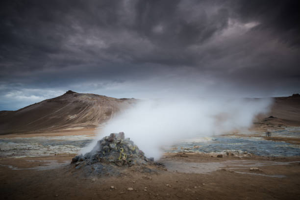 istock Hverir geothermal area in Myvatn Iceland 1215924726