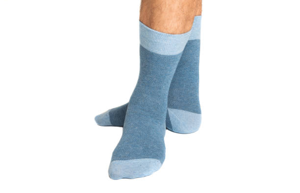 istock male legs in socks isolated 1215924976