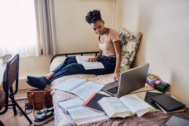 istock She's preparing to ace her next test as usual 1215927127