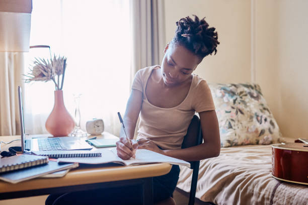 istock She's got enough discipline to study in her room 1215927147