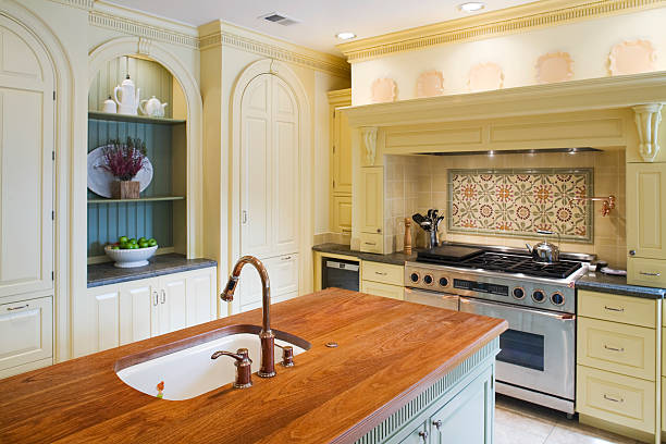 istock Luxury kitchen with lots of amenities 121592774