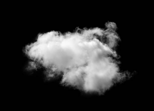 istock white clouds or smoke isolated on black background 1215928110