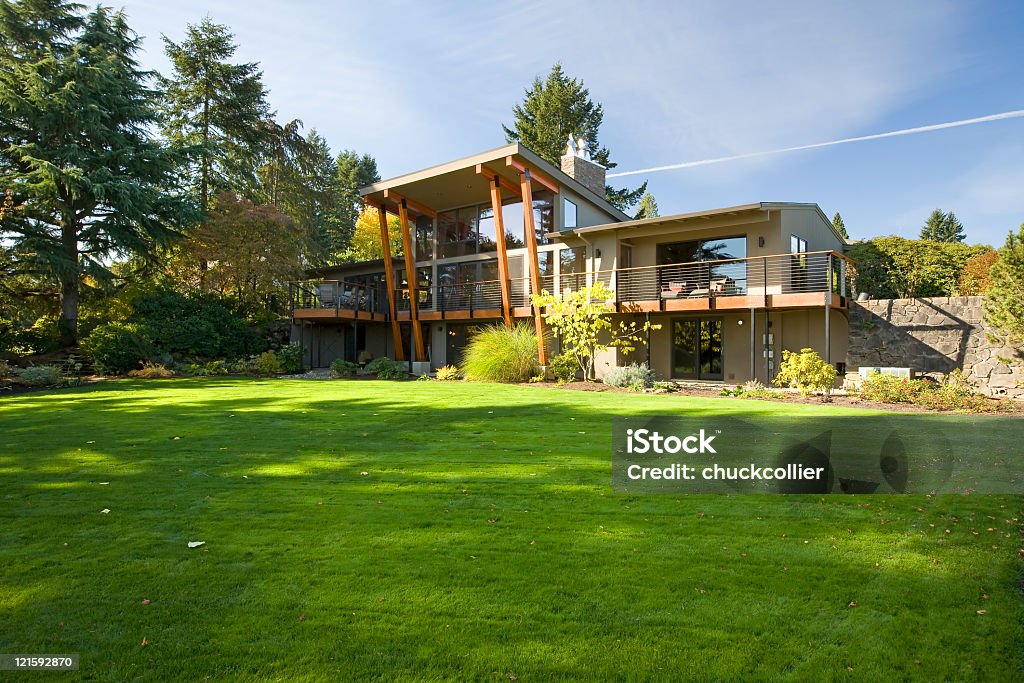 Moderne maison haut de gamme - Photo de Maison libre de droits