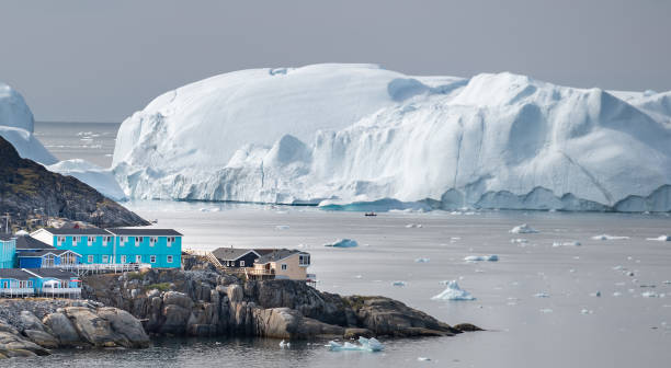 istock Ilulissat city in Greenland 1215931012
