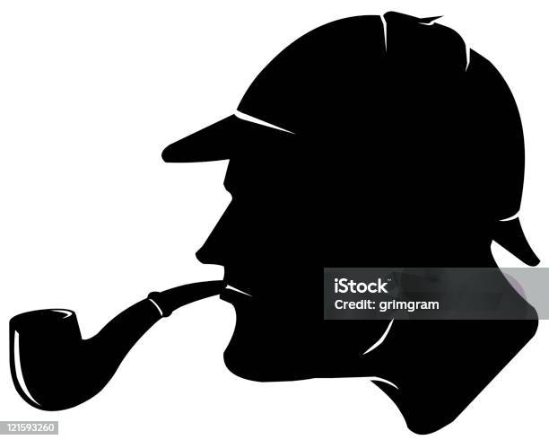 Detective Stock Illustration - Download Image Now - Sherlock Holmes, Clip Art, Color Image
