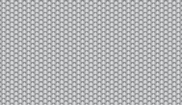 szczotkowane metalowe srebro, szara tekstura płatków bez szwu wirtualne tło dla zoom.abstract projekt ilustracji wektorowej - abstract alloy backdrop backgrounds stock illustrations