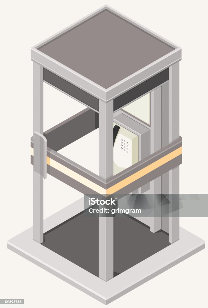전화 이메일함 - 로열티 프리 공중전화 부스 벡터 아트