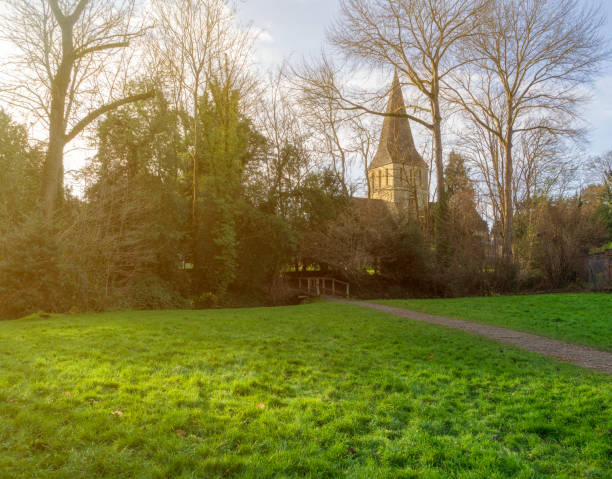 istock St. James Church, Shere 1215937958