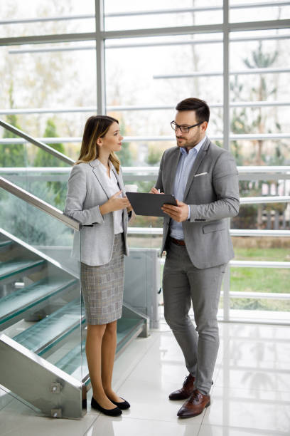 istock We run our company on teamwork and modern technology 1215945005