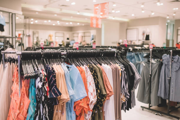 istock clothing store retail display in shopping mall 1215947090