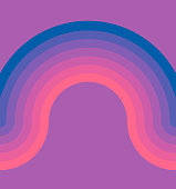 istock Rainbow Line Design Blend 1215947402