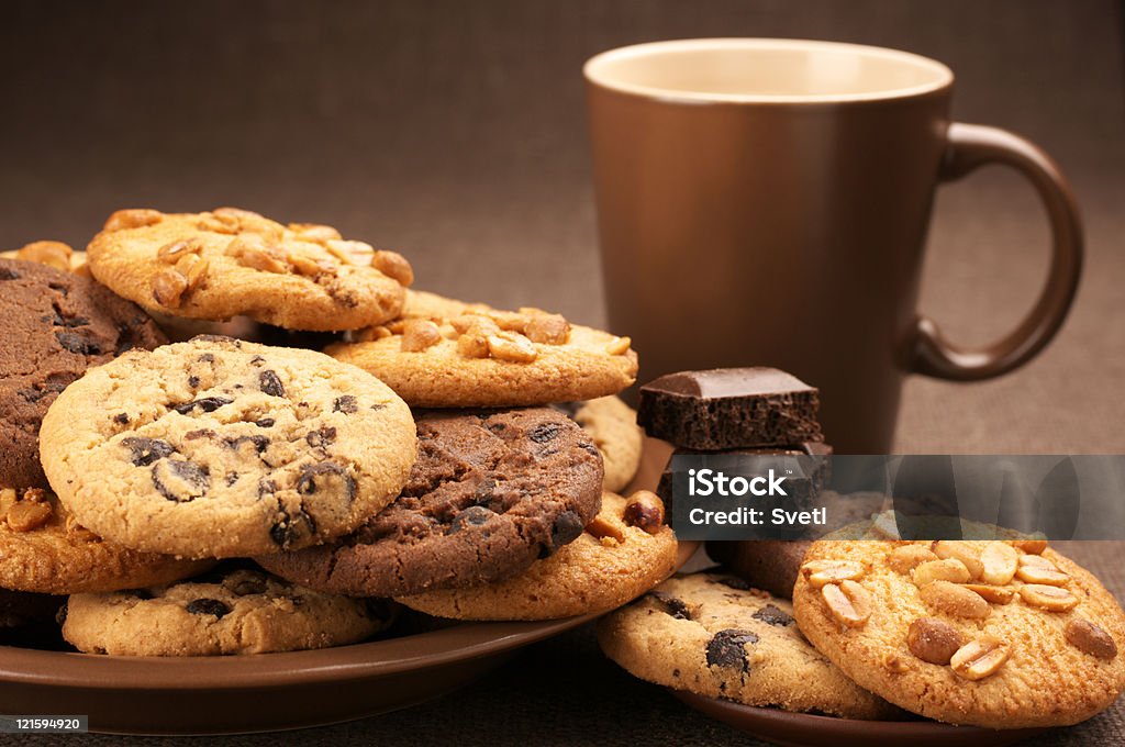 Various cookies and coffee  Cookie Stock Photo