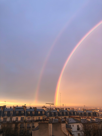 A double Rainbow over Paris