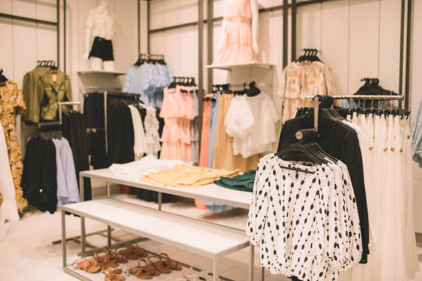 istock clothing store retail display in shopping mall 1215951441