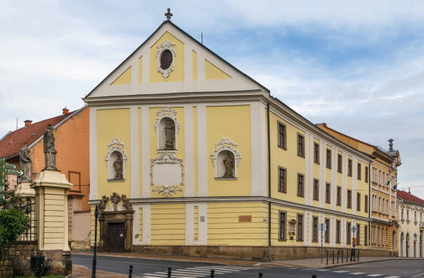 istock Dobo Istvan High School, Eger, Hungary 1215953717