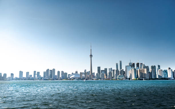 istock Toronto city skyline, Ontario, Canada 1215957349