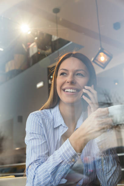 istock Woman having a phone conversation 1215957496