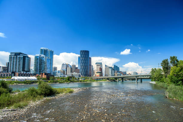istock Calgary city skyline, Alberta, Canada 1215957513