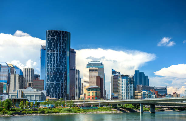 istock Calgary city skyline, Alberta, Canada 1215957514