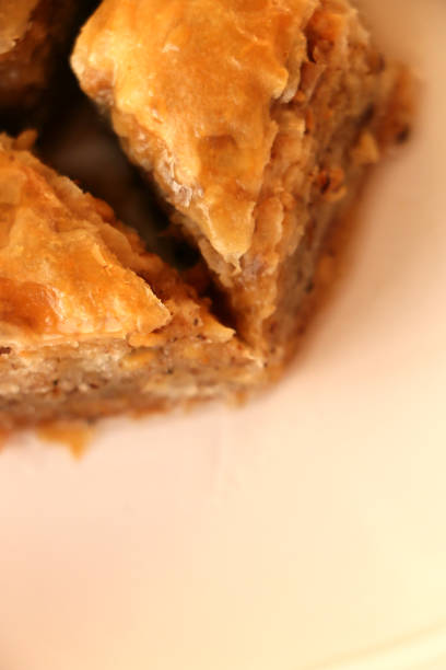 istock Turkey's Traditional Baklava Few on a Plate 1215958638